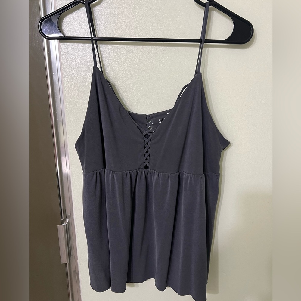Soft and sexy sueded tank